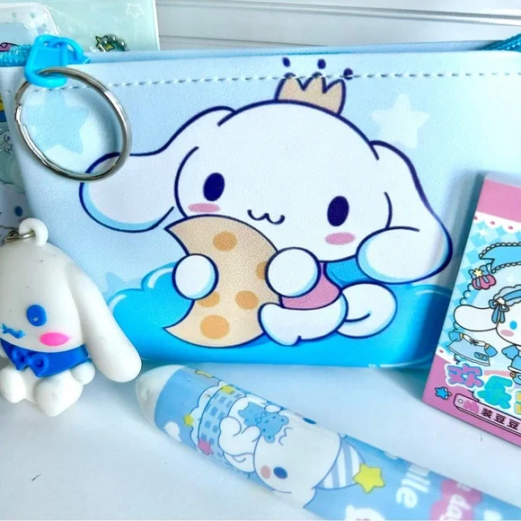 🩵(CIN308) Cinnamoroll Adorable 8-Piece Pencil Case Bundle! - Picture 4 of 10